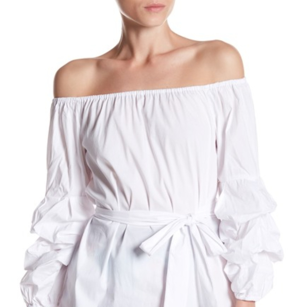 Final $ Eci Women's Off The Shoulder Blouse - Picture 1 of 7